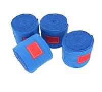 Asixxsix 4 Enveloppements de Jambe de P olo à Cheval de Pack, Protection Contre Les Jambes Enveloppe de P olo Protecteur en Polyester, Longueur de 18,11 Pouces, Largeur de Bandage de (Bleu Royal)