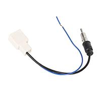 Asixxsix Adaptateur Antenne Radio Auto avec Amplificateur, Remplacement | Construction ABS Durable, installation facile, avec amplificateur pour Crown Highlander FJ Cruiser Levin