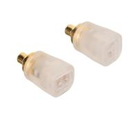Asixxsix Adaptateur de Câble MMCX, Remplacement du CONNECTEUR FEMELLE du Câble MMCX CONNECTÉ AU CONNECTEUR FEMELLE 0,78 Mm pour IE300 IE600 IE900 pour N30 N40 N5005 (Transparent)