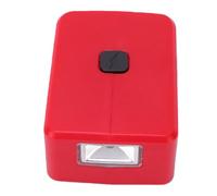 Asixxsix Adaptateur Secteur pour Lampe de Travail LED, Boîtier ABS Résistant aux Chocs de qualité Industrielle, LED 140 LM et Double Chargeur USB, pour Batterie Lithium 18 V