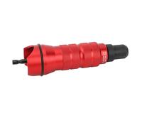 Asixxsix Adaptation de Pistolet à Rivets sans Fil, Kit d'Adaptateur de Perceuse à Rivets électrique Avec 6 Têtes de Interchangeables et étui de Transport