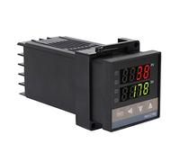 Asixxsix Alarme AC110V 240V REX C100 PID, Contrôleur de Température, Sonde Durable pour une Longue Durée de Vie