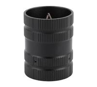 Asixxsix Alésoir pour tubes, outil d'ébavurage pour chanfrein intérieur/extérieur avec bords en acier multi-alliage, aluminium et acier inoxydable de 6,35 à 4,8 mm.