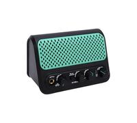 Asixxsix AMP de Guitare 20W, Bluetooth Enceinte Mini Amplificateur de Guitare électrique avec Modes de Machine à 30 Rythmes Intégrés, Effets D'overdrive Propre à 2 Tons, Réverbération,