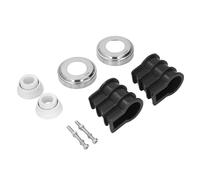 Asixxsix Ancrages de Rampe d'échelle de Piscine en béton, Acier Inoxydable 304, Lot de 2, kit d'ancrage et de Garniture d'écusson, kit de Montage pour rampes et échelles de Piscine