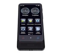 Asixxsix Appareil de Traduction de Langue AI, Appareil de Traduction avec 137 Langues, Micro Antibruit et Haut-Parleur HiFi, Traducteur 2 Voies, Prise en Charge des Photos WiFi