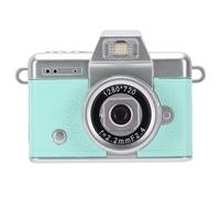 Asixxsix Appareil Photo numérique Compact 1080p avec Objectif Grand Angle, écran orientable à 180° de 1,47 Pouce, Rechargeable, à Porter Autour du Cou, idéal pour Les Vlogs, Le vélo (Green)