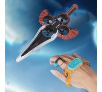 Asixxsix Avion RC Flying Sword, Avion télécommandé à Contrôle Gestuel avec Lumière LED et Cascade 3D, Jouet Volant en Mousse Légère, RC, Cadeaux pour Enfants et Adultes (Laiton Antique)