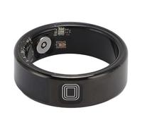 Asixxsix Bague connectée, Bracelet connecté en Acier Inoxydable avec écran Tactile, Affichage de l'heure, Compteur de Pas, Bague connectée étanche pour Le Sport (#10)