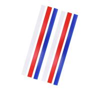 Asixxsix Bande de Roulement en Silicone 3pcs, Super Anti-taches, 3 Rails épais, Facile à Netoyer et à Ranger, Bande de Mesure de P de Pâte de qualité Alimentaire, Longueur 15 Pouces