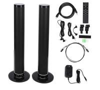 Asixxsix Barre de Son pour Smart TV, Barre de Son pour Haut-Parleur TV avec Connexion Bluetooth/Arc/Opt/AUX, Augmentation Automatique du Volume, 3 Modes D'égalisation, de Amovible (Prise UE)