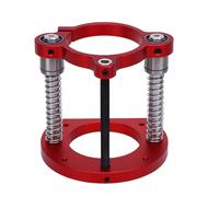 Asixxsix Base d'ascenseur de routeur, Plaque d'insertion de table de routeur de serrage de 2 mâchoires Base du système de levage de 70mm pour moteurs de 64 à 66mm de diamètre