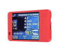 Asixxsix Bitcoin Miner, Dowd V3 WiFi MCU avec écran Tactile de 2,8 Pouces, Prend en Charge BLE et Télécommande, Taux de Hachage de 1060 KH/s, pour Le Mode Loterie Aléatoire BTC Mining (Rouge)