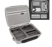 Asixxsix Boîtier de Drone, Sac de Rangement en Cuir PU Absorbant l'eau Résistante à l'eau avec Bandoulière pour Mini 4K Mini2 2SE, Télécommande Compatible avec RC N1 RC N2