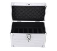 Asixxsix Boîtier de Rangement pour CD et DVD, 6 emplacements, étanche, Noir, Portable, boîtier pour CD Anti-poussière, pour Voiture, Maison, Voyage, Amateurs de Musique, cinéphiles