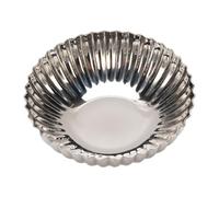 Asixxsix Bol à la Crème Glacée en Acier Inoxydable, Bol de Dessert Réutilisable Porte-parlers de Salade élégant pour le Pudding de Salade de Yogourt, Utilisation Multi-fonctionnaire (S 23 pouces)
