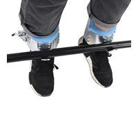 Asixxsix Bottes Suspendues, Bottes d'inversion Anti-gravité en Alliage d'aluminium pour Soulager Les Maux de Dos avec Crochets de sécurité Robustes et Rembourrage de Cheville Confortable pour