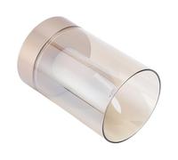 Asixxsix Bougie sans Flamme Rechargeable par USB, Bougie LED 2400K 3W avec Contrôle Gestuel, Gradation pour la Décoration Intérieure