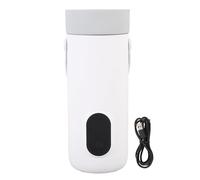 Asixxsix Bouilloire électrique de Voyage 350 Ml, Chauffe-eau Portable sans Fil, Chauffe-lait, ébullition Rapide en 10 Minutes, pour thé, café, Randonnée, Camping, Bureau