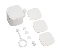 Asixxsix Bouton Poussoir Intelligent, Bouton de Commutation Intelligent sans Fil, Application, Minuterie à Distance, Vocale Commande, Poussoir pour Porter de Garage, (White)