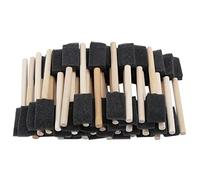Asixxsix Brosses en Mousse, Brosse en Mousse, Ensemble de pinceaux en Mousse 50 pièces pour Les Cours d'art