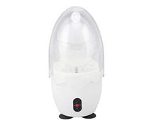 Asixxsix Brouilleur d'œufs électrique portable, Machine à œufs rotative bidirectionnelle, Silicone souple, Matériau PC transparent, Inclus prise