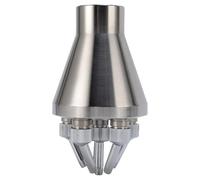 Asixxsix Buse de Fontaine en Acier Inoxydable, Pulvérisation de Style Droit avec Hauteur Réglable pour Les Décorations de Jardin et d'étang Extérieur