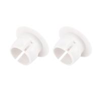 Asixxsix Buse de Jet de Piscine 2 Pièces, Raccord de Jet de Globe Oculaire en PVC de 25 Mm de Diamètre pour Tuyau de 40 Mm avec Débit Réglable, Compatible avec Le Spa de Piscine, Raccord