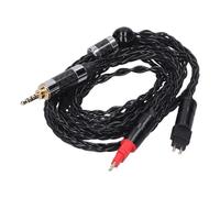 Asixxsix C Deio plaqué Argent Occ Certed à 8 Cœurs pour HD600 HD580, HD650, HD660S, FRÉQUENCE MOYENNE Claire, Améliore la Qualité Sonore (Balance de 2,5 mm)