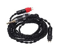 Asixxsix C Deio plaqué Argent Occ Certed à 8 Cœurs pour HD600 HD580, HD650, HD660S, FRÉQUENCE MOYENNE Claire, Améliore la Qualité Sonore (3,5 mm tridimensionnel)