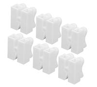 Asixxsix Câblage Rapide, Connecteur Rapide, Serre-câble, Bornier, Ressort de Presse pour Alimentation électrique, Appareils Ménagers, Machines, 200 Pièces (CH-2)