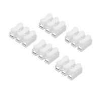 Asixxsix Câblage Rapide, Connecteur Rapide, Serre-câble, Bornier, Ressort de Presse pour Alimentation électrique, Appareils Ménagers, Machines, 200 Pièces (CH-3)