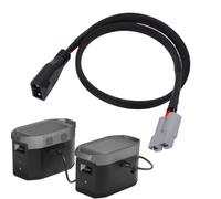 Asixxsix Câble de Connecteur de Batterie XT150 1 Mètre | Noyau en Cuivre, Ajustement sécurisé pour une Configuration de Batterie Supplémentaire, Compatible avec 3 1500 Wave 3,