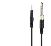 Asixxsix Câble de Prolongation pour Casque, 160 Cm, 6,5 Mm vers 3,5 Mm, | Fil pour Triangle de fer ATH-M50x M40x M70x, noyau en cuivre étamé, prise plaquée Anti-oxydation, surveillance de Studio,