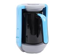 Asixxsix Cafetière Turque, Cafetière électrique Arabe Grecque 400 W, capacité de 1 à 4 Tasses, Cuisson Anti-débordement, Infusion Mousseuse Authentique, pour la Maison, le Bureau (BLUE)