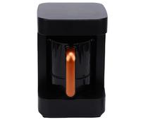 Asixxsix Cafetière Turque, Cafetière Grecque Arabe de 480 Ml, Machine électrique avec Fonction D'agitation, Affichage Numérique, Machine Multifonctionnelle pour thé au Lait et Chocolat