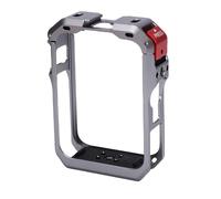 Asixxsix Cage De Caméra en Métal pour osmos 360, étui pour Appareil Photo Panorama à Montage sur Chaussure Froide Ultra-Extensible Cadre De Protection De Verrouillage De Sécurité en (Silver)