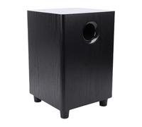 Asixxsix Caisson de Basses alimenté, 100 W, 6,5 Pouces, Caisson de Basses Audio Passif pour la Maison Compact Haut-Parleur Puissant Plug and Play pour Une Fête de Cinéma Maison