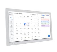 Asixxsix Calendrier Numérique avec écran Tactile de 21,5 Pouces (UE) | Tableau électronique des Tâches, Planification des Repas, Synchronisation de L'application Fotocube, Support Mural ou