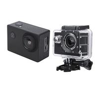 Asixxsix Caméra d'action Sportive, Caméra étanche WiFi 1080P 12MP, Objectif Grand Angle 140° Caméra Vidéo DV pour Sports de Plein Air avec Piles Rechargeables 900 MAh et Kit D'accessoires pour Casque
