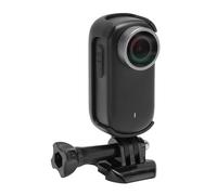 Asixxsix Caméra d'action WiFi, Caméscope Portable Petite Caméra Corporelle avec Objectif Grand Angle, Longe Magnétique, Pince Arrière et Support de Vélo, Caméra Sportive pour Le Vélo de