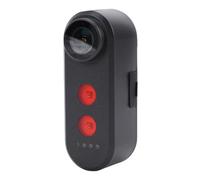 Asixxsix Caméra de Recul pour Vélo, étanche IPX6, Caméra d'action 2 en1, Vidéo HD 1080p,Verrouillage Vidéo d'urgence, avec Support Réglable à 180 Degrés pour Les Cyclistes sur Route