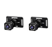 Asixxsix Caméra de Voiture pour bébé, écran de 4,3 Pouces avec Vision Nocturne, Moniteur de Voiture à Rotation à 360 ° pour Nourrissons, Enfants et Animaux de Compagnie