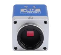 Asixxsix Caméra Microscope Industrielle, 4K HD 8,3 MP, résolution 3840 x 2160, capteur 1/1,8, caméra Microscope vidéo avec oculaire électronique, pour l'étude