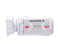 Asixxsix Caméra vidéo 4K, caméra vlogging 2500mAh 64MP 18X Zoom numérique, écran Rotatif de 3,0 Pouces, WiFi, Interface USB, caméra numérique pour l'enregistrement de la Croissance (White)