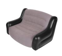 Asixxsix Canapé Gonflable, Canapé-lit Gonflable 2 en 1 avec PVC floqué pour Une Utilisation Intérieure et Extérieure, Chaise de canapé à Air Portable à Gonflage Rapide de 330,7 LB pour