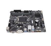 Asixxsix Carte mère pour Ordinateur, Format Micro ATX, Compatible LGA 1151, processeurs intell Core i7, i5, i3, Pentium et Celeron de 8e et 9e génération, avec 2 emplacements DDR4.