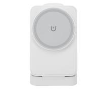 Asixxsix Chargeur sans Fil, Support de Charge Rapide Magnétique 3 en 1 avec Puissance de 15 W et Conception Pliable, Contrôle de Température intégré, Protection Contre Les Surcharges, (White)
