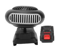 Asixxsix Chauffage de Voiture 170 W, Chauffage D'espace alimenté par Batterie 12 000 MAh, Désembueur de Pare-brise, Dégivreur de Fenêtre pour la Plupart des Voitures, Berlines