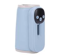 Asixxsix Chauffe-biberon portable, batterie rechargeable 8000 mAh, chauffe-lait sans fil à chauffage rapide, 11 réglages de température, écran LED, avec veilleuse (BLUE)
